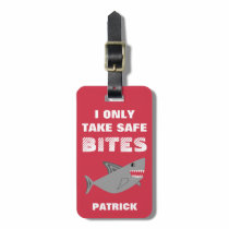 Customizable Multiple Food Allergy Alert Shark Tag