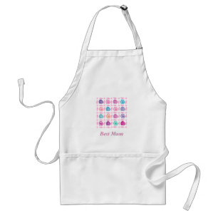 Customizable: Mum's flowers Adult Apron
