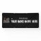 Customizable music band name banner sign