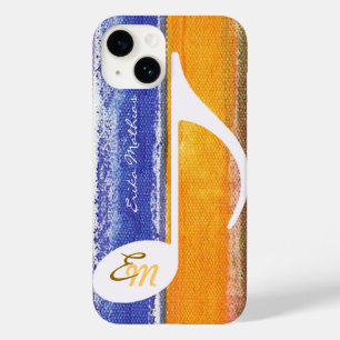 customizable musical note Case-Mate iPhone 14 case