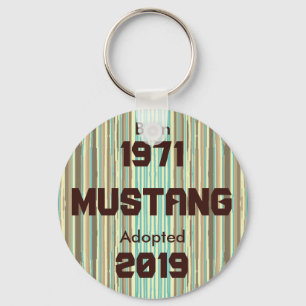 Customizable (Mustang) Keychain