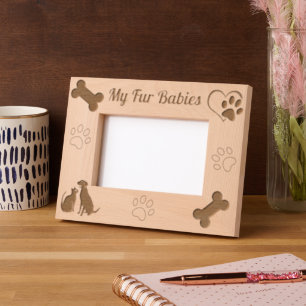 Customizable My Fur Babies Engraved Frames