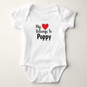 CUSTOMIZABLE My Heart Belongs to You Baby Bodysuit