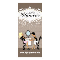 Customizable Nail Salon Rack Card