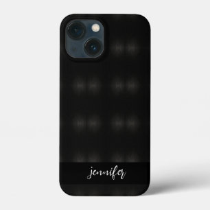 Customizable name Abstract steel pattern iPhone 13 Mini Case