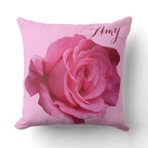 Customizable name Amy pretty pink rose floral boho