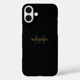 Customizable Name and Initial iPhone 16 Plus Case