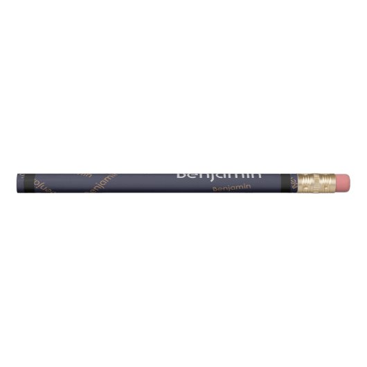 Customizable Name Design Boy Pencil (Rotated 90)
