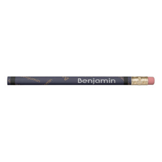 Customizable Name Design Boy Pencil