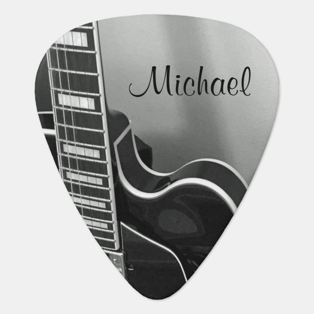 Customizable Name Guitar Pick (Front)
