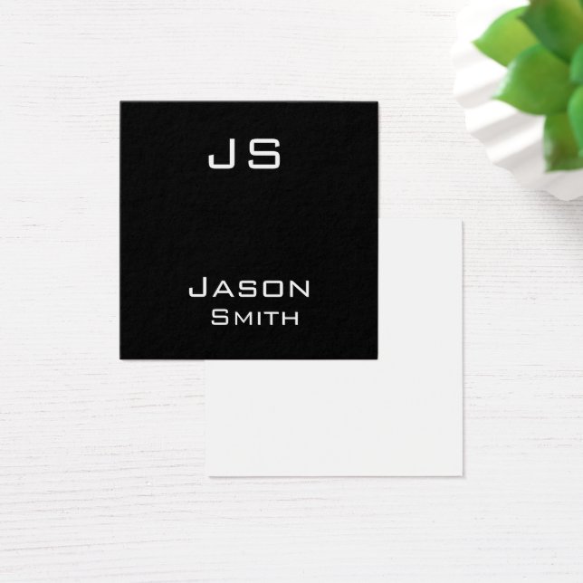 Customizable name, minimalistic initials (Desk)