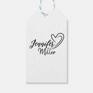 Customizable Name Mother's Day, Birthday Gift Tags