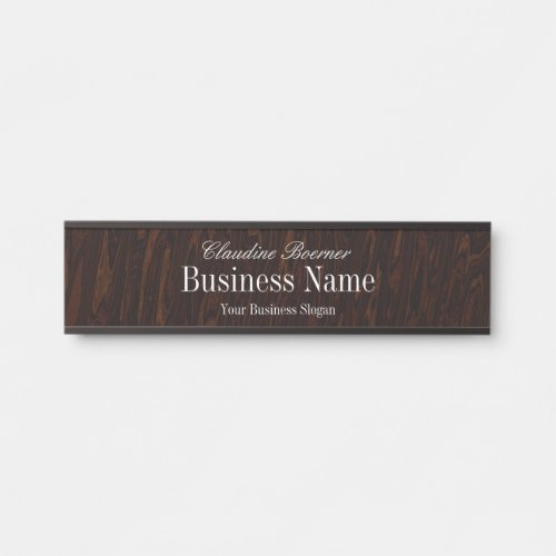 Customizable Name Plate Crafter Artist Business