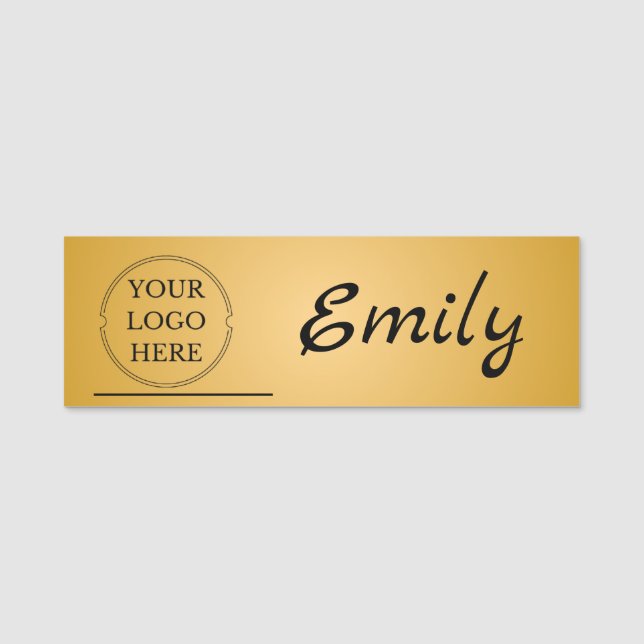 Customizable Name Tag – Elegant & Personalized  (Front)