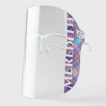 Customizable Name Tartan Art Plaid Pattern Stylish Face Shield