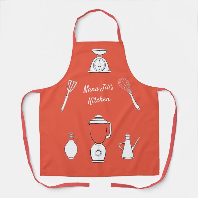Customizable Nana's Kitchen Apron (Front)