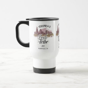 Customizable Nashville Bachelorette Party T-Shirt Travel Mug