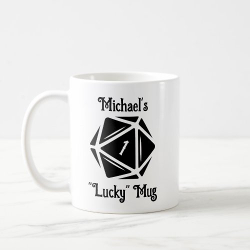 Customizable Natural 1 Lucky Coffee Mug
