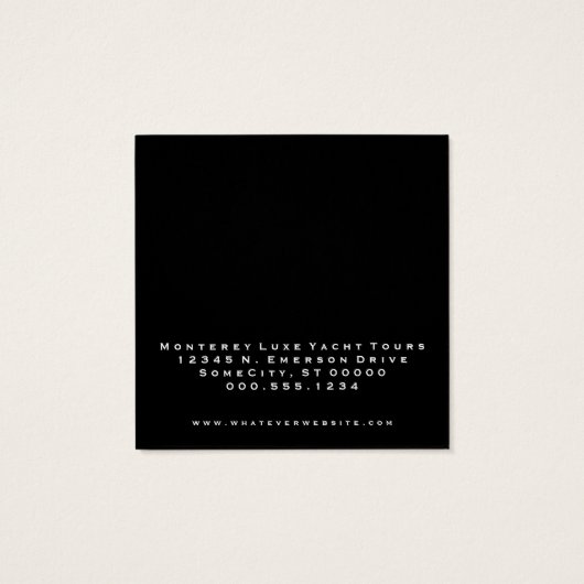 Customizable Nautical Anchor Circle (Back)