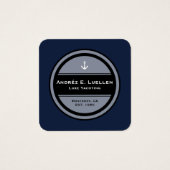 Customizable Nautical Anchor Circle (Front)