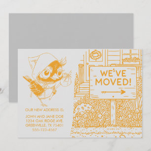 Customizable New Home Address Announcement