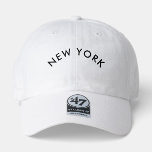 Customizable NEW YORK Text Statement 47 Brand Hat