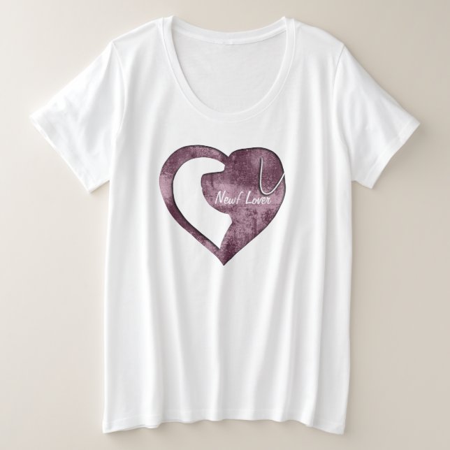 Customizable Newf Head Logo Shirt (Design Front)