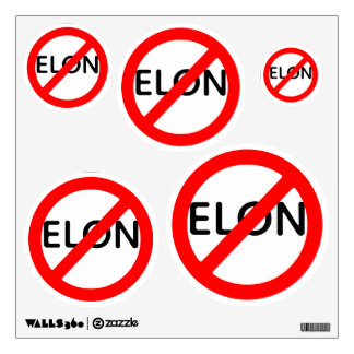CUSTOMIZABLE "NO" Stickers
