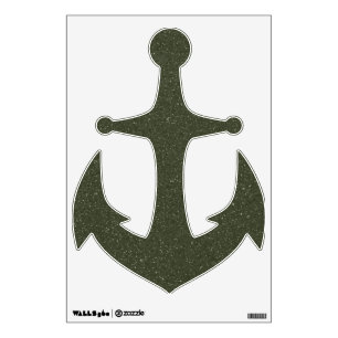Customizable Noise-Texture Anchor Wall Decal