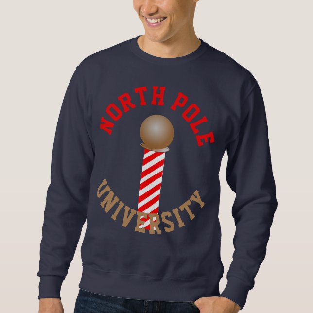 Customizable North Pole University Sweatshirt (Front)