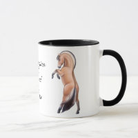 Customizable Norwegian Fjord Horse Mug