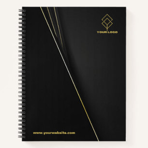 Customizable Notebook - Add Your Logo and Website