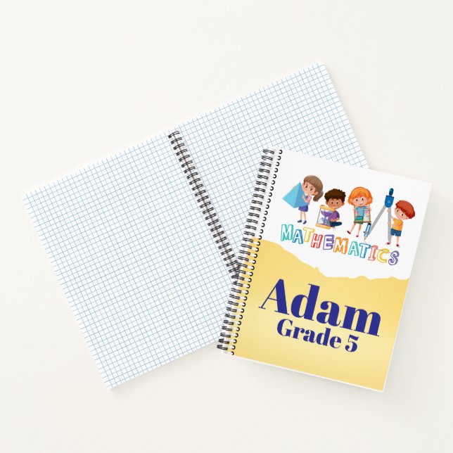 Customizable Notebooks Math  (Inside)