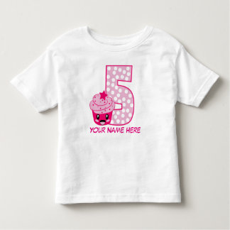 Customizable Number 5 T-Shirt