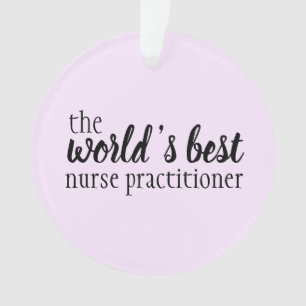 Customizable Nurse Practitioner Ornament