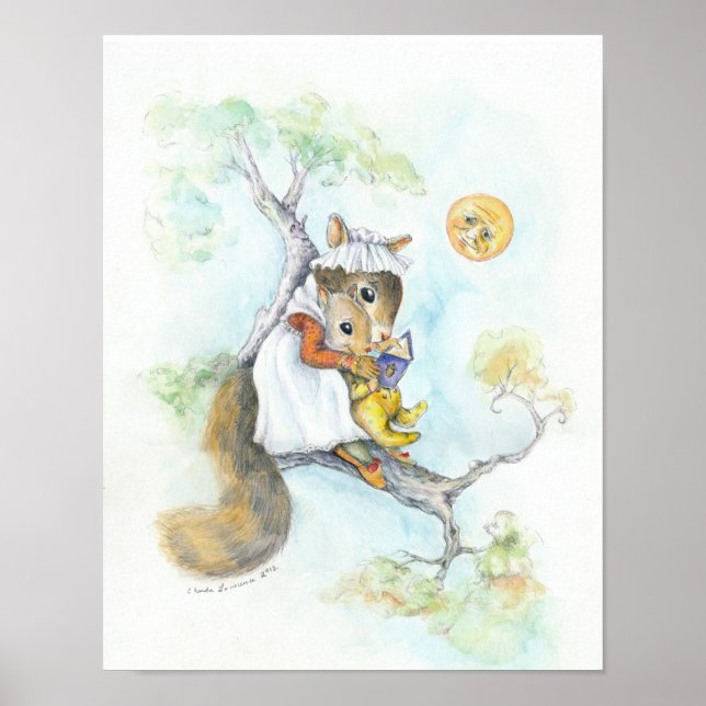 Customizable Nursery Art Poster: story time Poster (Front)