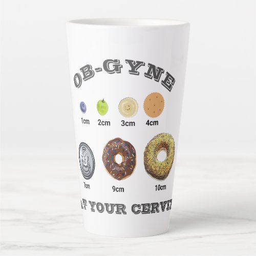 Customizable ObstetricsGynecologistNurseMidwife Latte Mug
