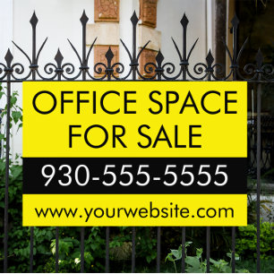 Customizable Office Space for Sale Sign Template