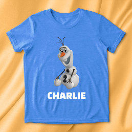 Customizable Olaf | Chillin&#39; Tri-Blend Shirt