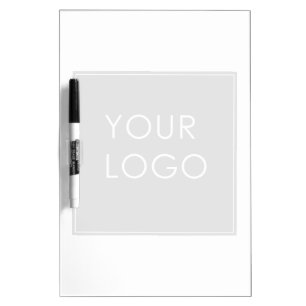 Customizable Opacity Business Company Logo Modern  Dry Erase Board
