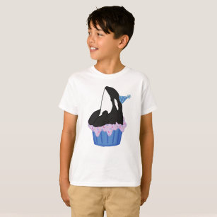 Customizable Orca Killer Whale Birthday  T-Shirt