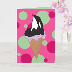 Customizable Orca Killer Whale Postcard