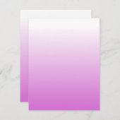 Customizable Orchid Ombre (Front/Back)