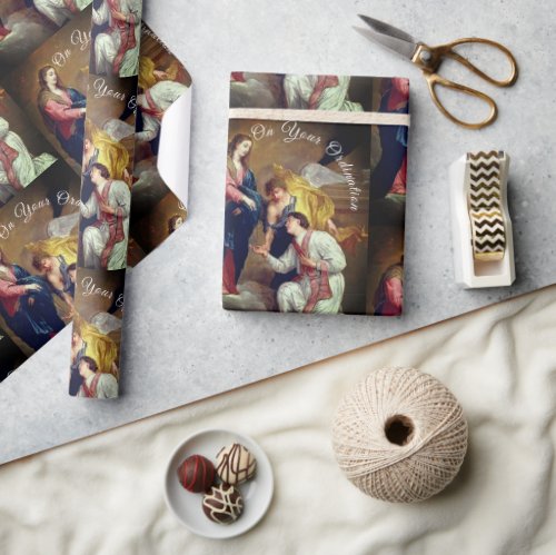 Customizable Ordination Wrapping Paper