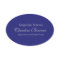 Customizable Oval Name Tag Badge Crafter Magnetic