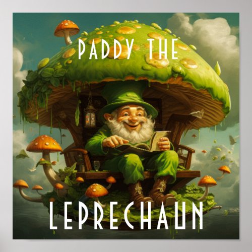 Customizable Paddy The Leprechaun  Poster