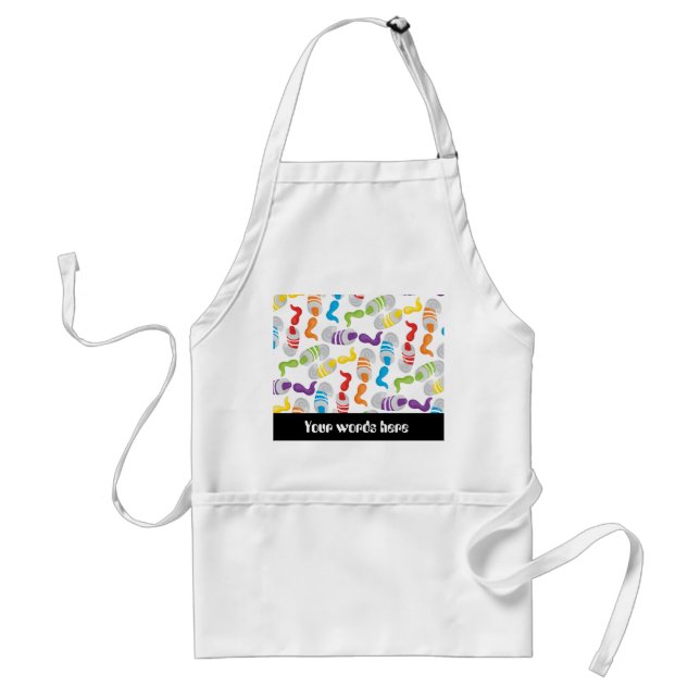 Customizable painters fun working apron (Front)