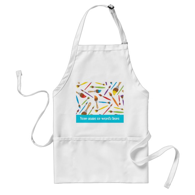 Customizable painting fun crafting apron (Front)