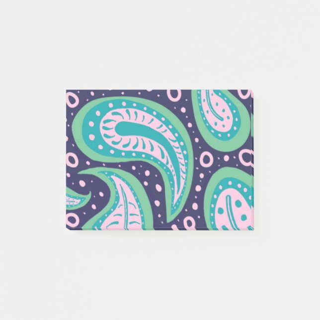 Customizable Paisley Notes (Front)
