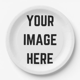 Customizable Paper Plate